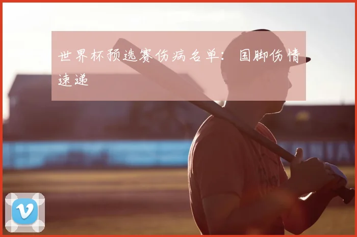 世界杯预选赛伤病名单：国脚伤情速递